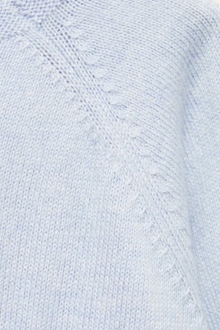 Pull-over maille - Bleu céleste