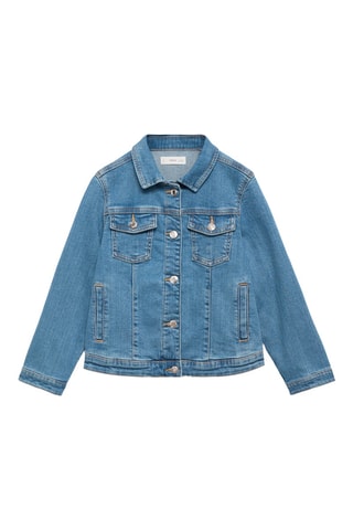 Blouson en jean essentiel - Bleu