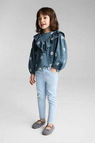 Jean skinny coton - Bleu clair