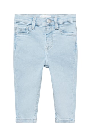 Jean skinny coton - Bleu clair