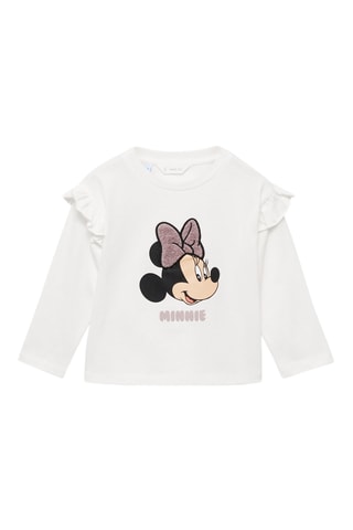 T-shirt Minnie Mouse - Blanc