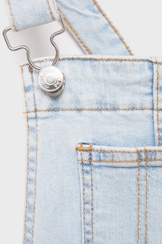 Salopette en jean coton - Bleu clair