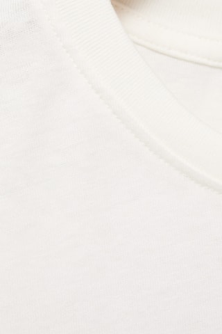 T-shirt en coton brodé - Blanc