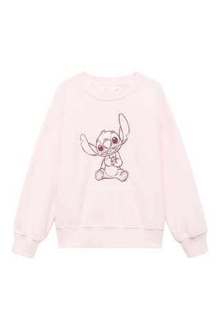 Sweat-shirt Lilo et Stitch - Rose