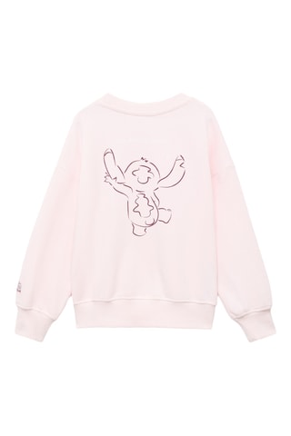 Sweat-shirt Lilo et Stitch - Rose