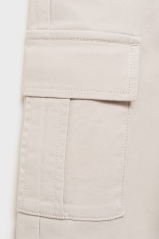 Pantalon cargo coton - Gris