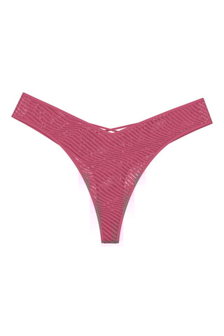 Tanga Harmony Spotlight High Leg Brazilian - Paars