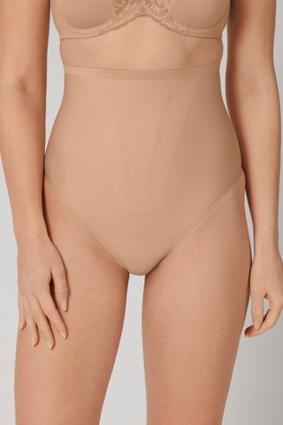 String Hoge Taille Shape Smart- Beige