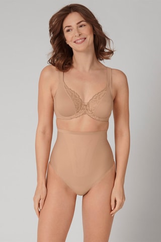String Hoge Taille Shape Smart- Beige