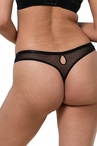 String Tempting Zwart