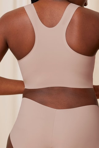 Sportbeha Flex Smart Pull-On Bra Top Ex - Beige