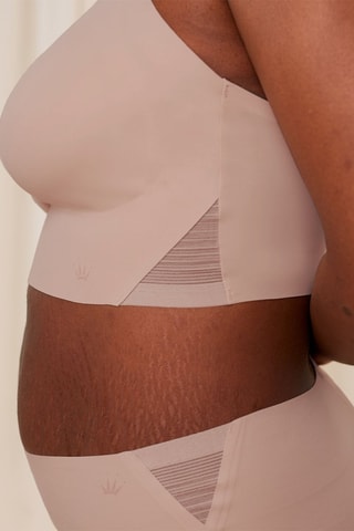 Sportbeha Flex Smart Pull-On Bra Top Ex - Beige