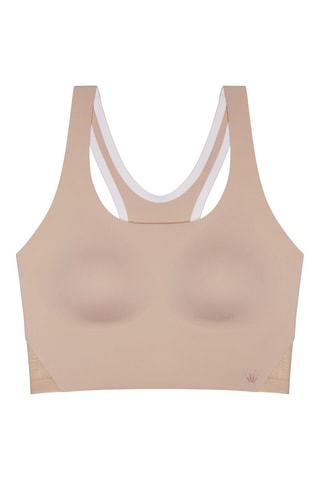 Sportbeha Flex Smart Pull-On Bra Top Ex - Beige