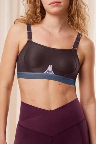 Sportbeha Triaction Gravity Lite - Bordeauxrood