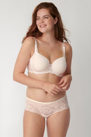 Slip Florale - Beige