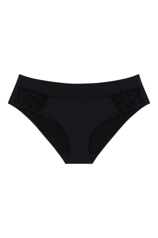 Slip Azalea Florale - Zwart