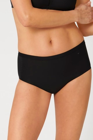 Slip met Hoge Taille Smart Micro Maxi EX - Zwart