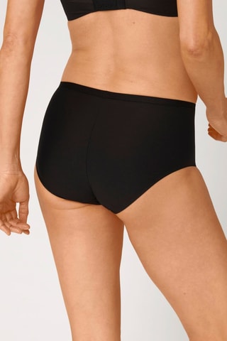 Slip met Hoge Taille Smart Micro Maxi EX - Zwart