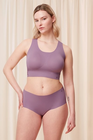 Slip Hoge Taille Flex Smart Maxi EX Paars