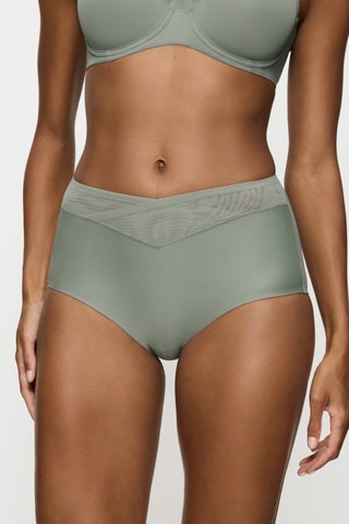 Slip met Hoge Taille True Shape Sensation T Maxi - Grijs