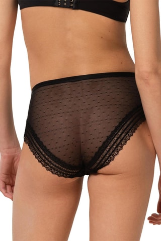 Slip Hoge Taille Tempting Zwart