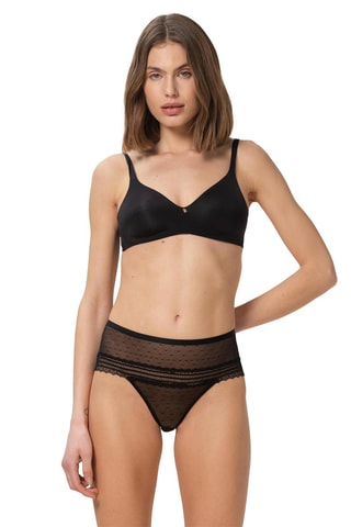 Slip Hoge Taille Tempting Zwart