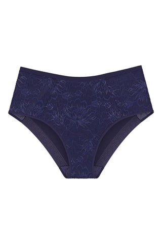 Slip Hoge Taille Amourette Charm T Maxi02 -  Donkerblauw