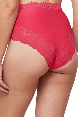 Slip Hoge Taille Summer - Roze