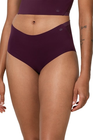 Slip Hoge Taille Flex Smart Paars