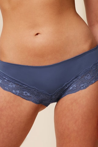 Slip Lovely Micro Hipster - Blauw