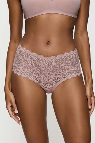 Slip Hoge Taille Maxi Amourette - Lichtpaars