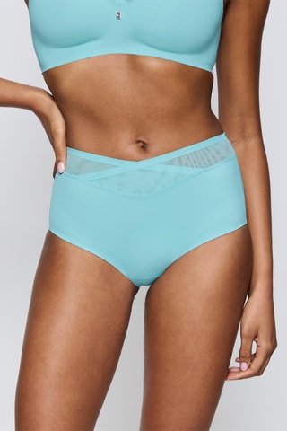 Hipster Hoge Taille True Shape Sensation - Lichtblauw
