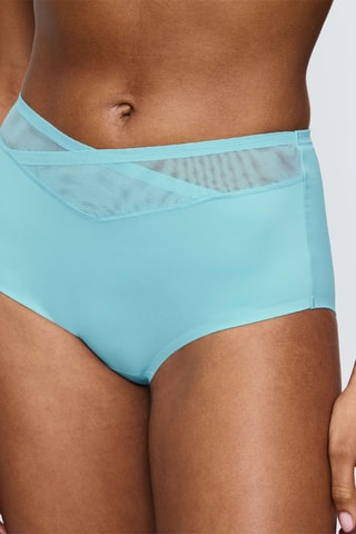 Hipster Hoge Taille True Shape Sensation - Lichtblauw