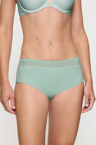 Slip Hoge Taille Midi Feel of Modal - Lichtgroen