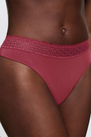 String Feel of Modal - Bordeauxrood