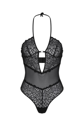 Stringbodysuit That Night In Vegas - Zwart