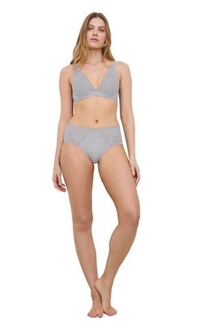 Slip Hoge Taille Maxi Aura Spotlight - Grijs