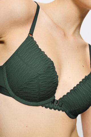 Push-up Beha Aura Spotlight - Donkergroen