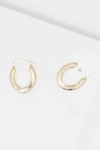 Orecchini a cerchio Mala - Oro giallo