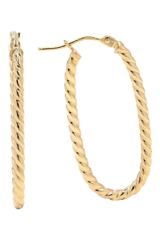 Orecchini a cerchio - Oro giallo