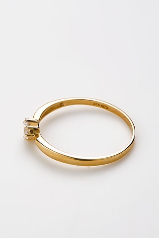 Anello solitario Tatiana - 
Oro giallo