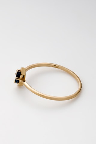 Anello Gayle - Oro giallo e zaffiro