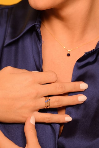 Anello Abbi - Oro giallo