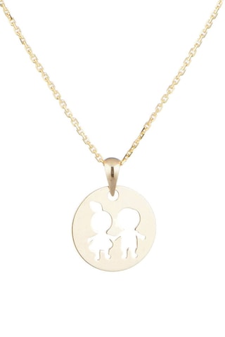 Ciondolo Frère et Sœur - Oro giallo