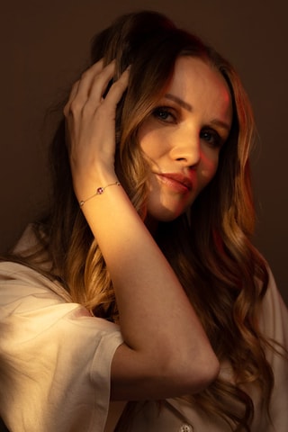 Bracciale Pépites Multicolores - Oro giallo, ametiste e topazi