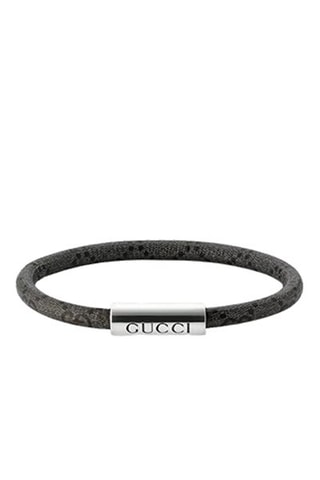 Pulseira - Couro e prata