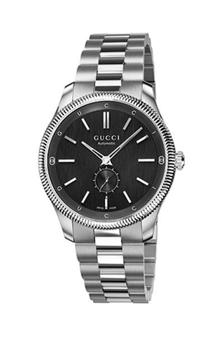 Relógio automático de aço - Pequeno contador de segundos - Prateado