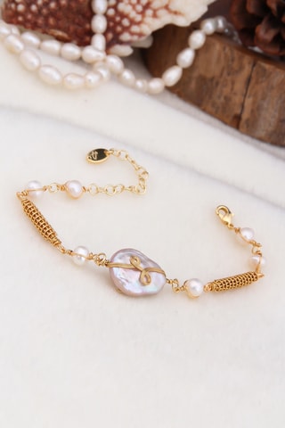 Pulsera - Chapado en oro amarillo