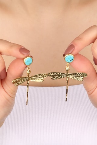 Pendientes - Turquesas 