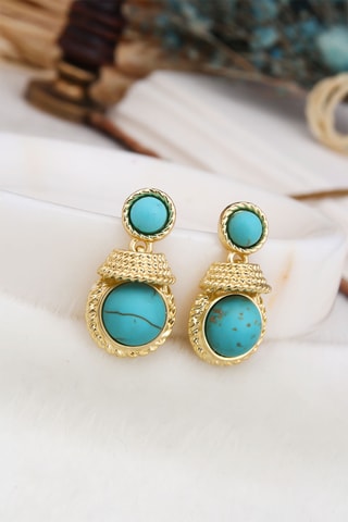 Pendientes - Turquesas